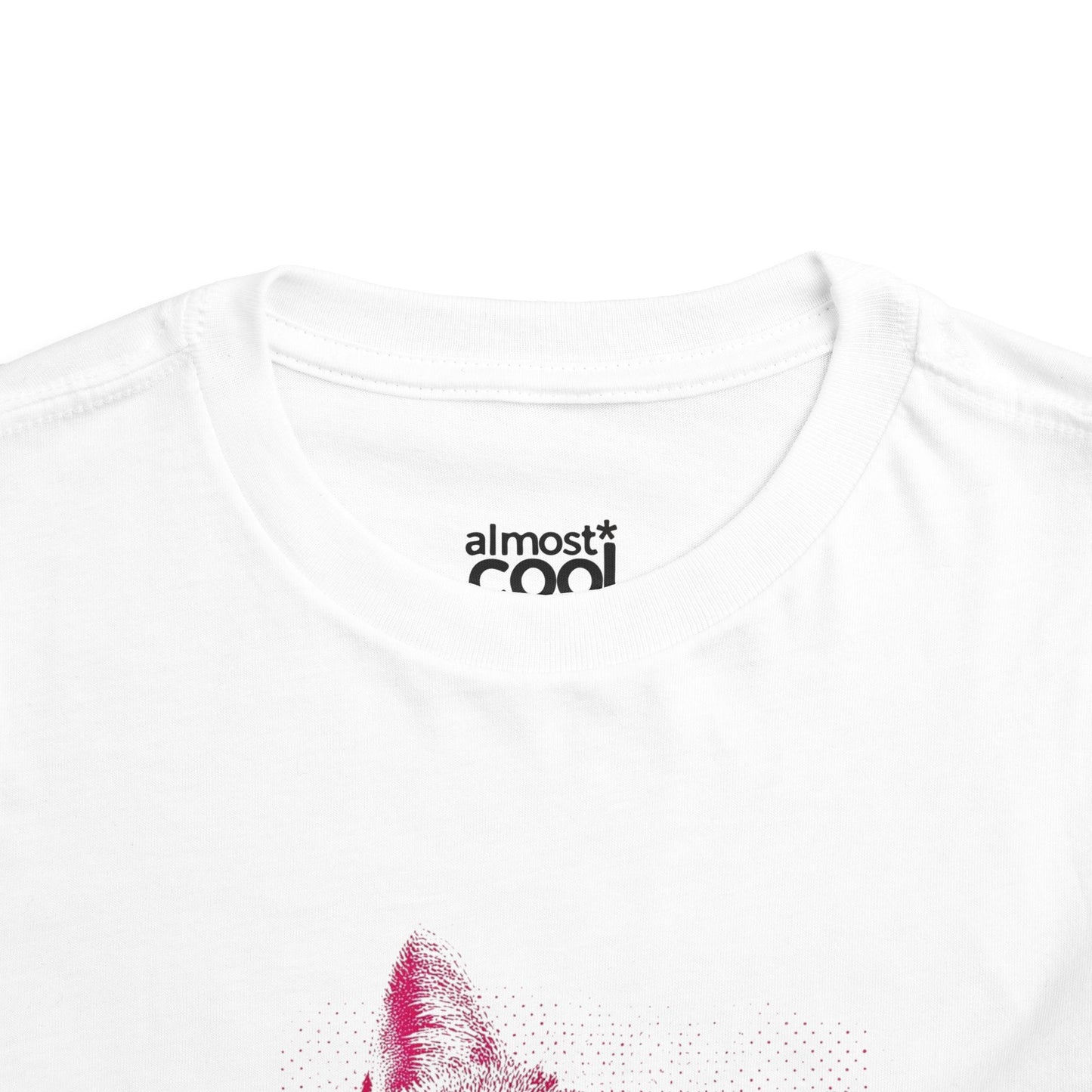 pink kitty baby tee