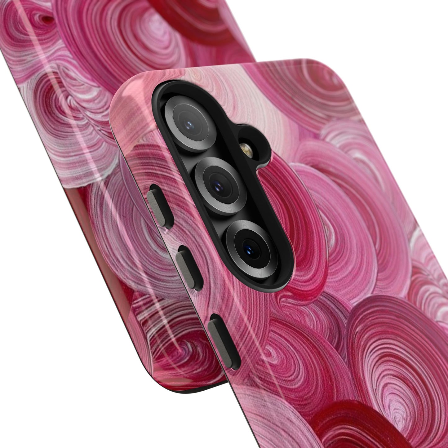 pink swirl phone case