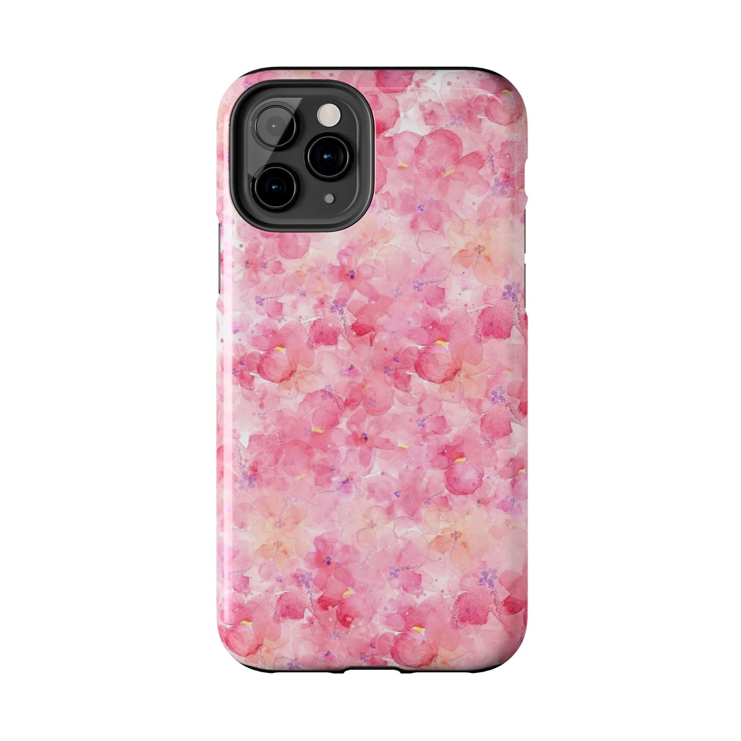 pink floral phone case