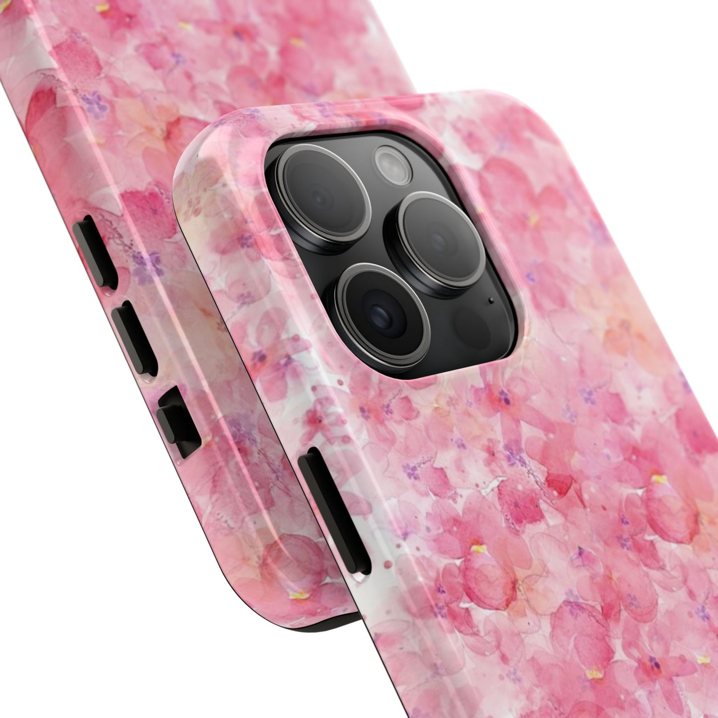 pink floral phone case