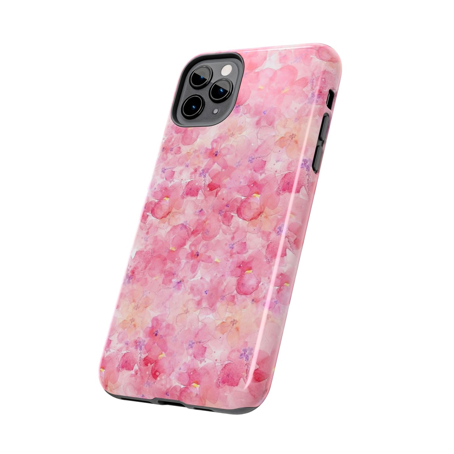 pink floral phone case