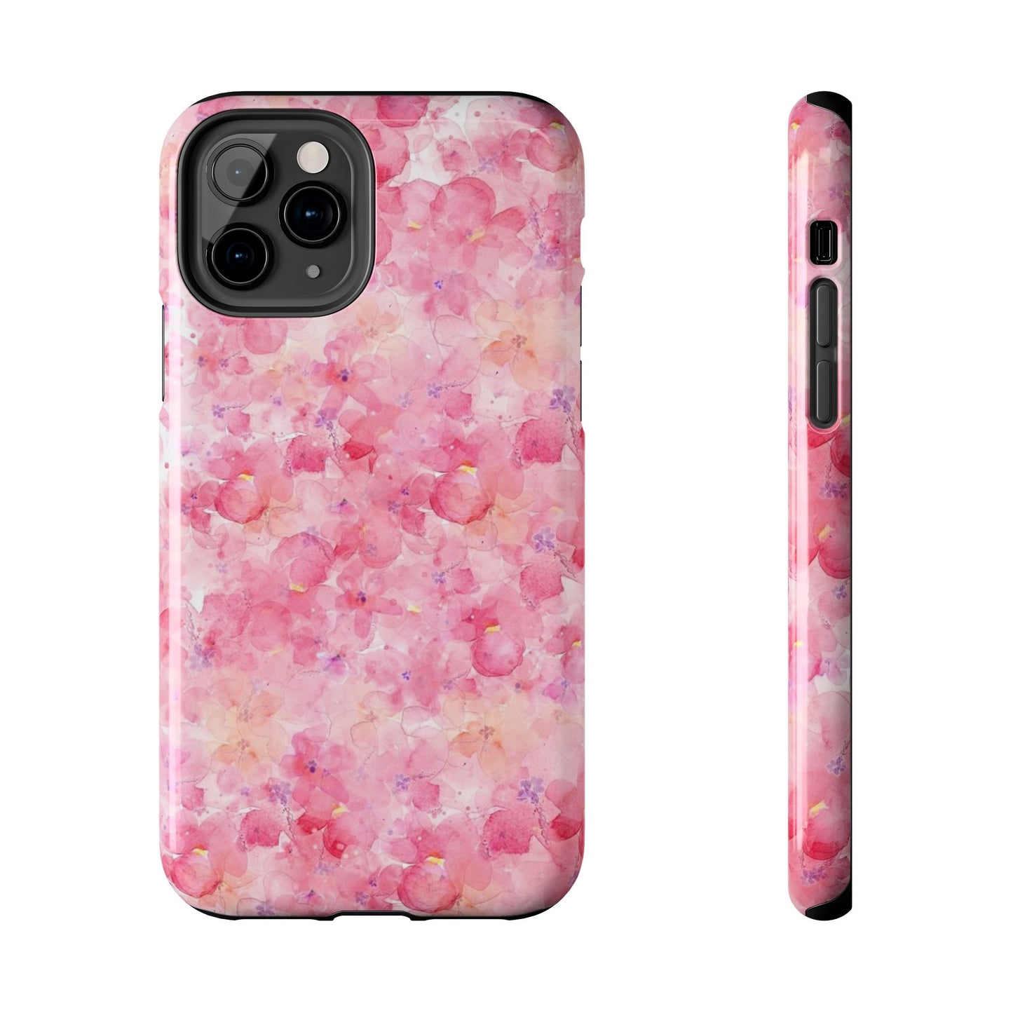 pink floral phone case