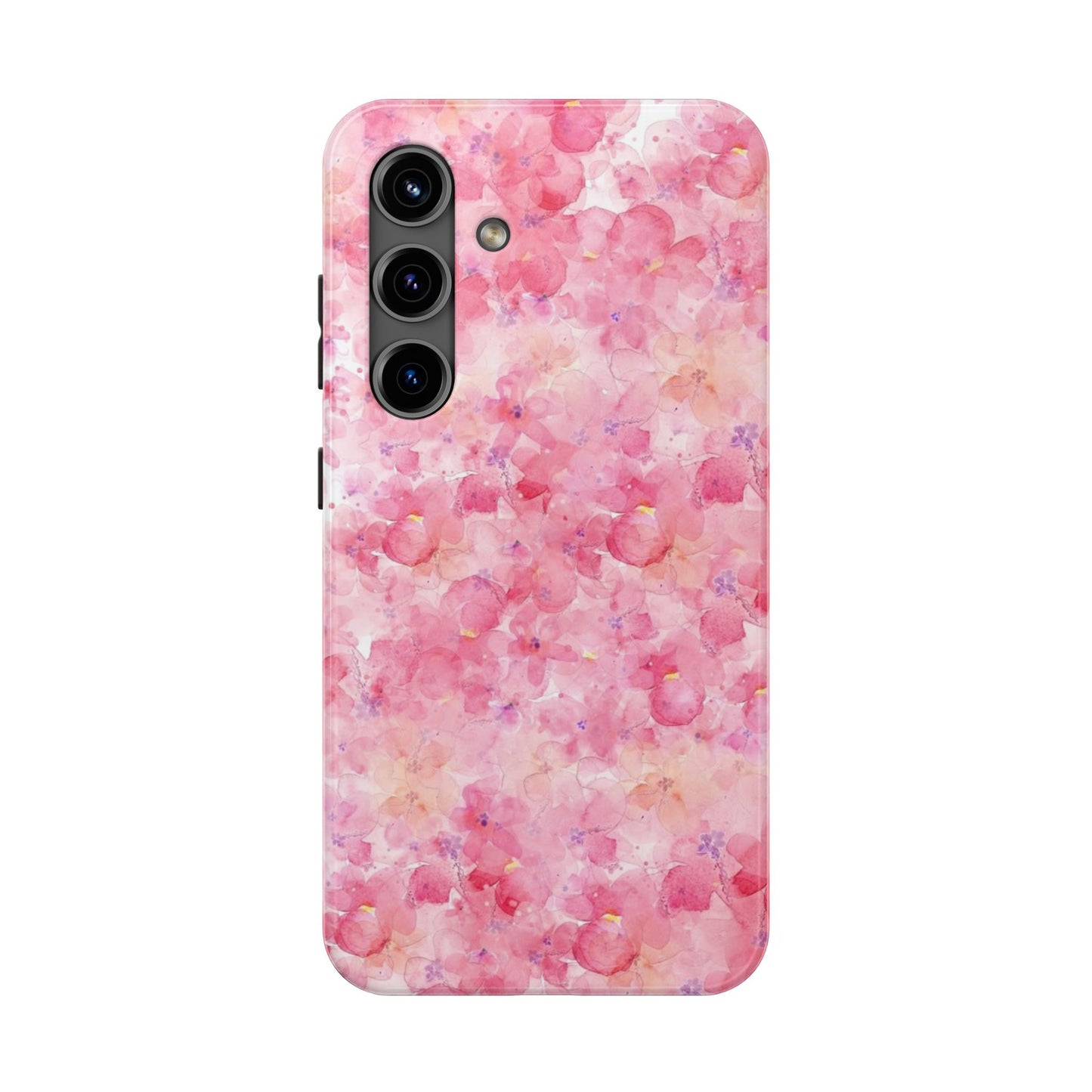 pink floral phone case