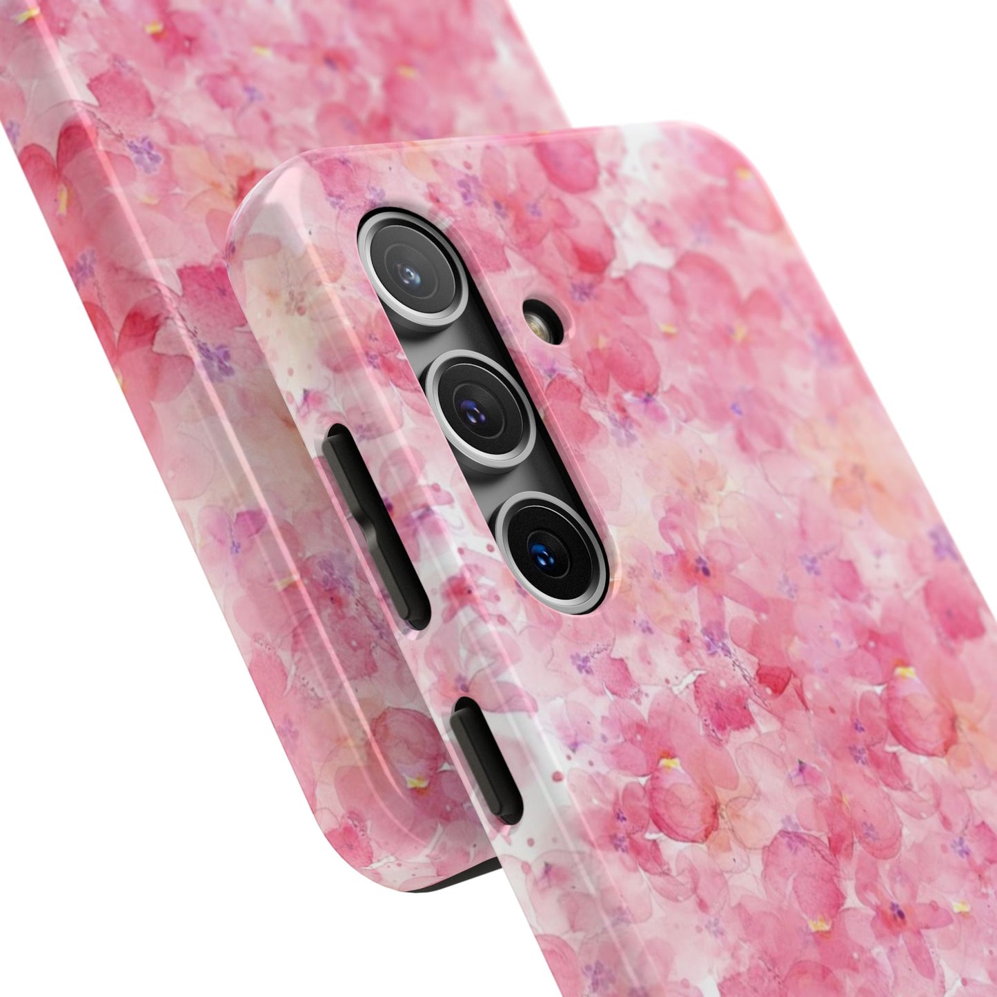 pink floral phone case