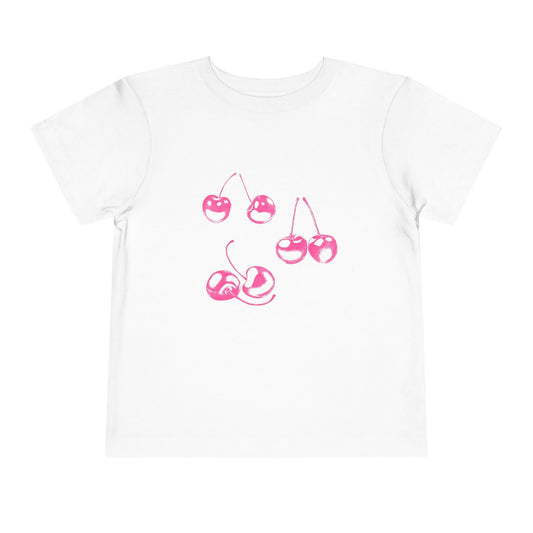 pink cherry baby tee