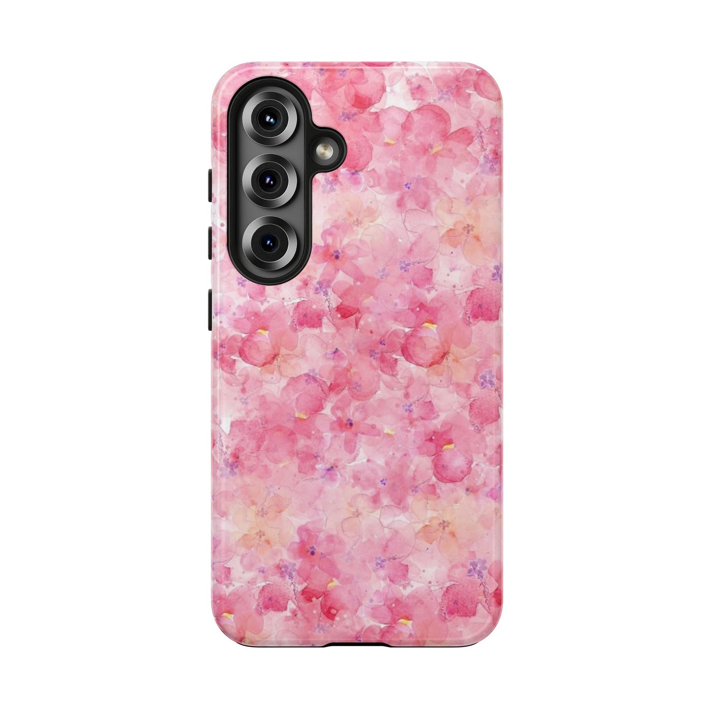 pink floral phone case