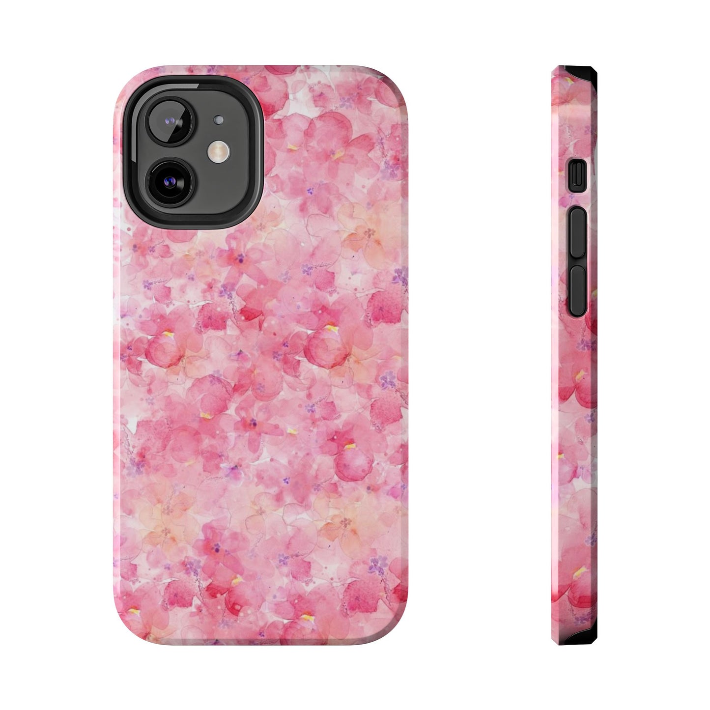 pink floral phone case
