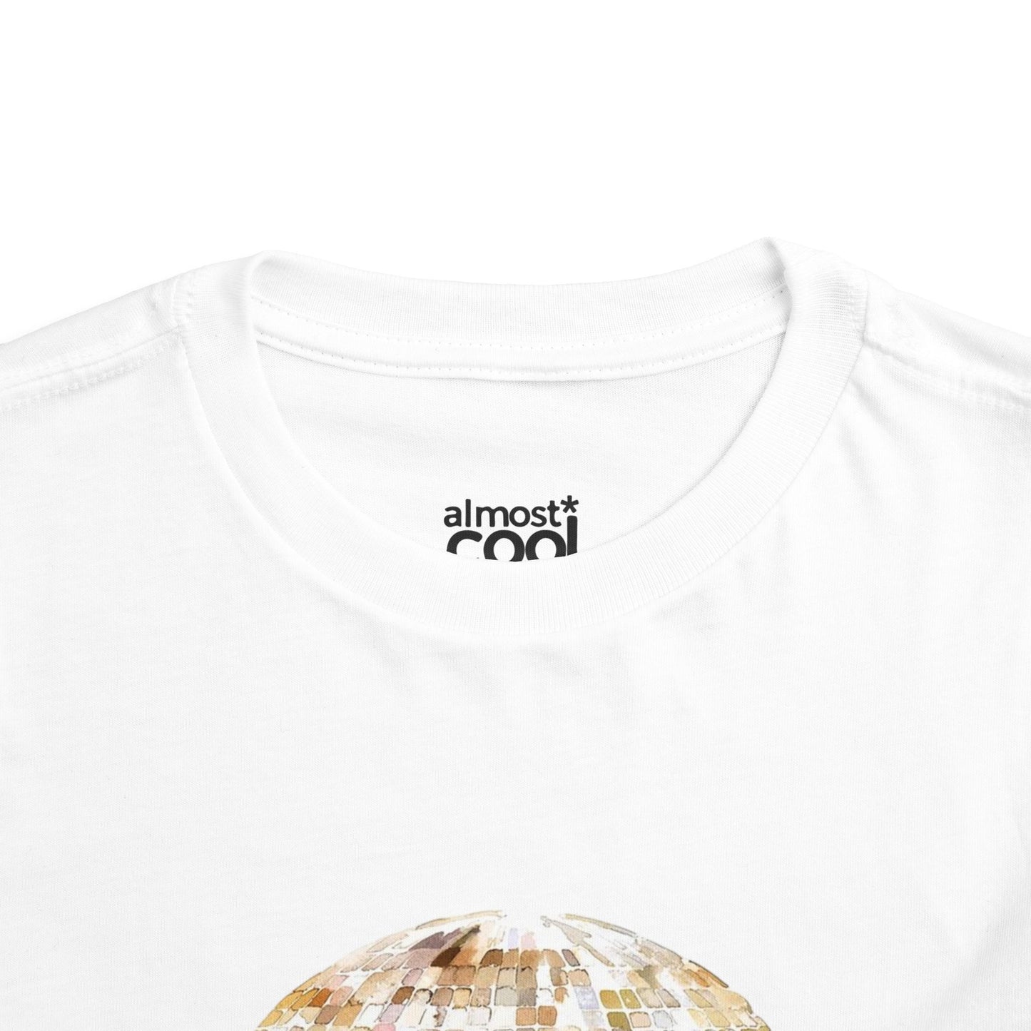 disco ball baby tee