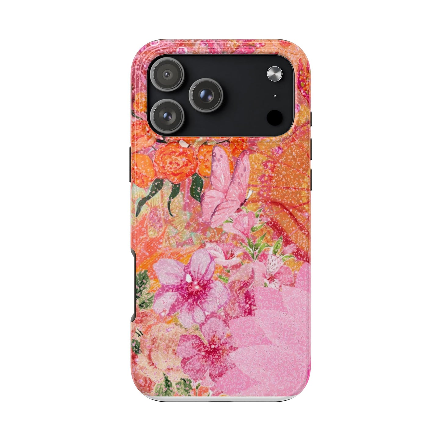 vibrant floral phone case