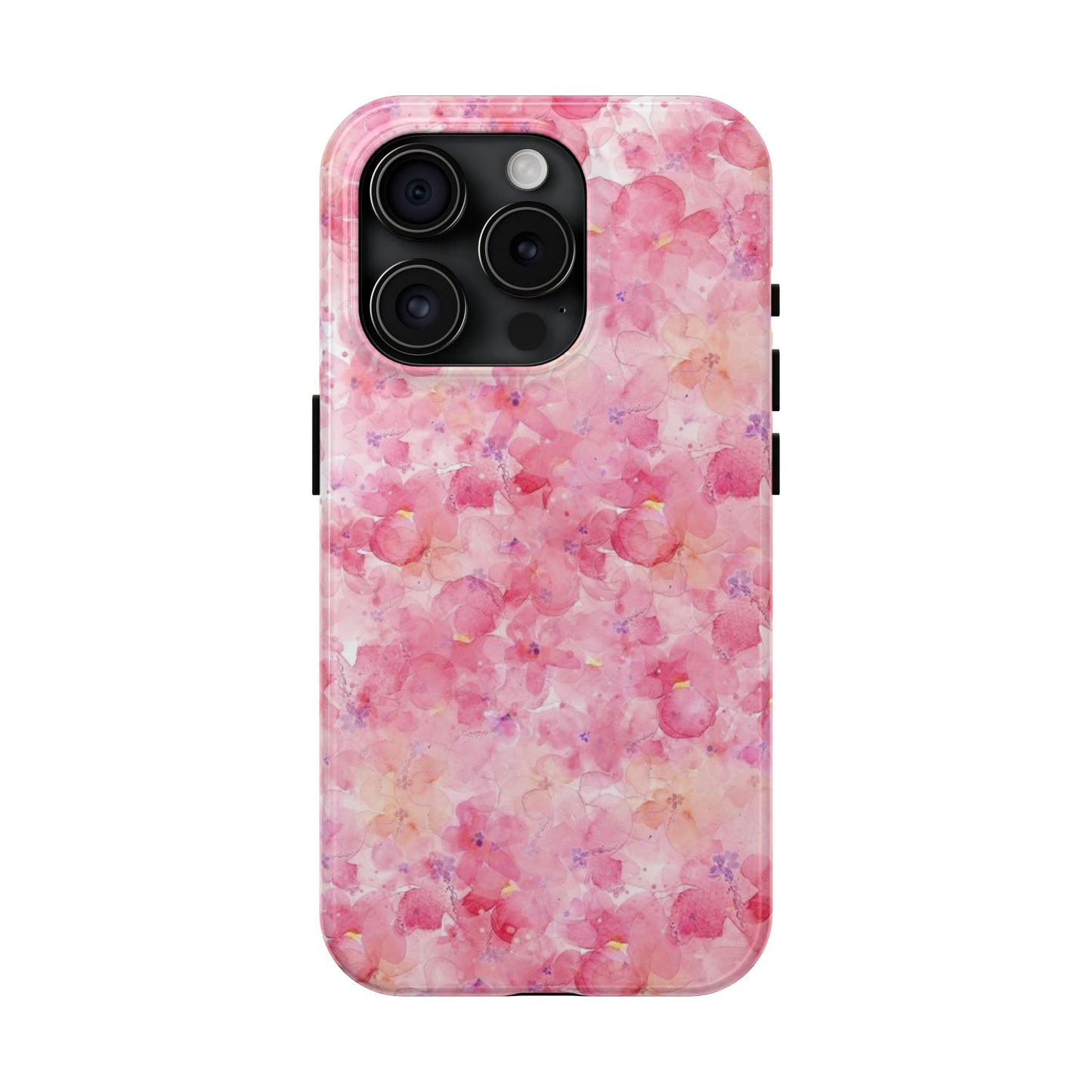 pink floral phone case