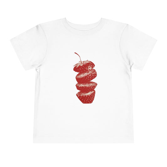 strawberries baby tee