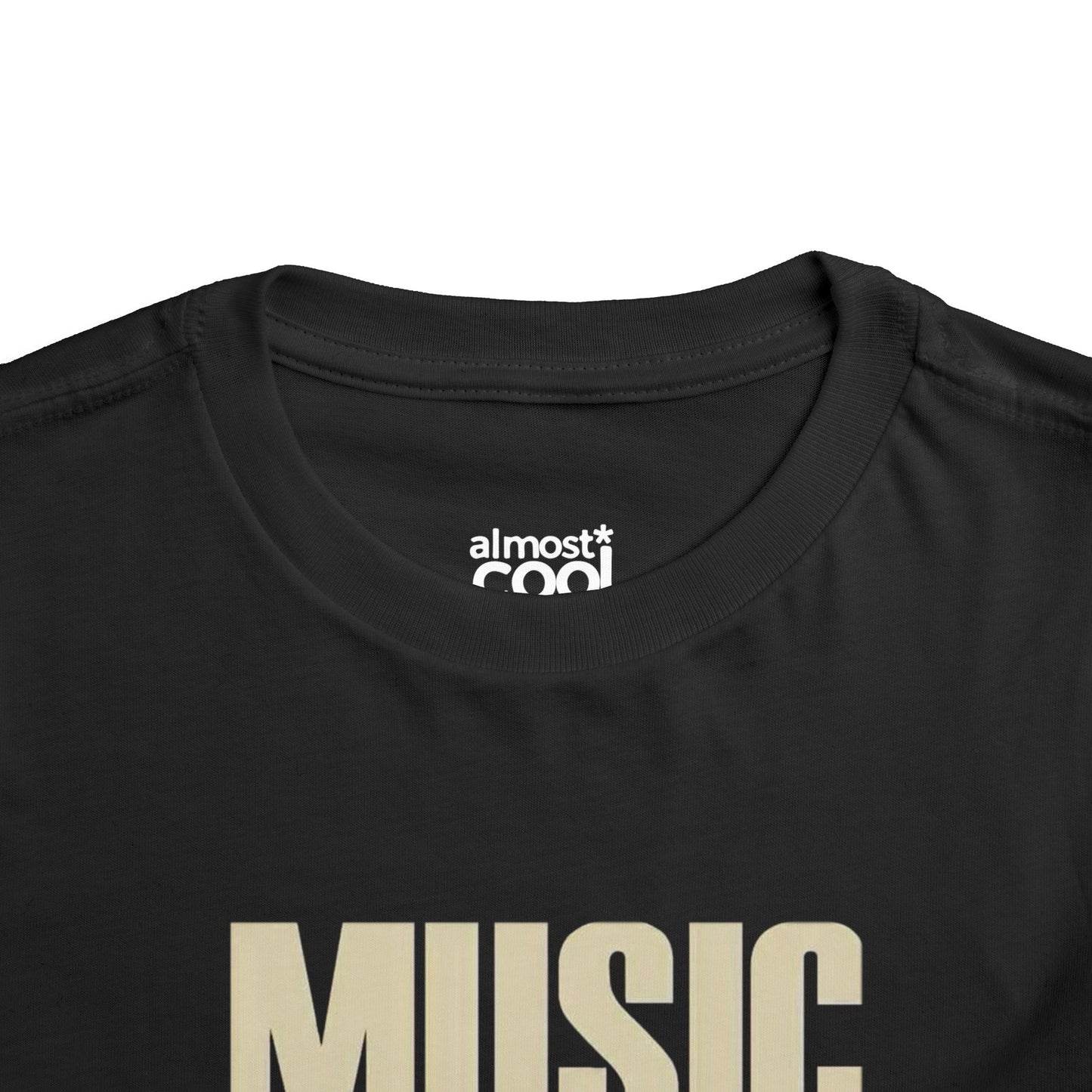"music is my drug" baby tee