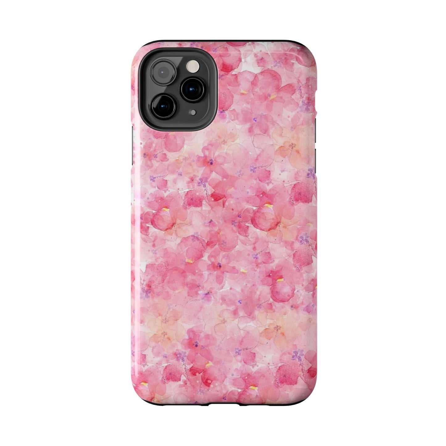 pink floral phone case